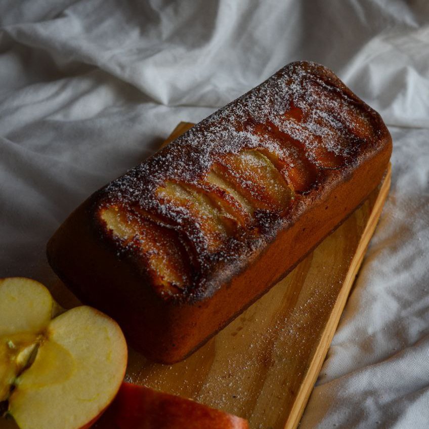 Budin Manzana&Canela Low Carb.