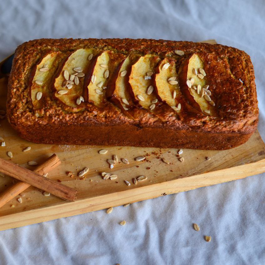 Budin de avena Manzana & Canela