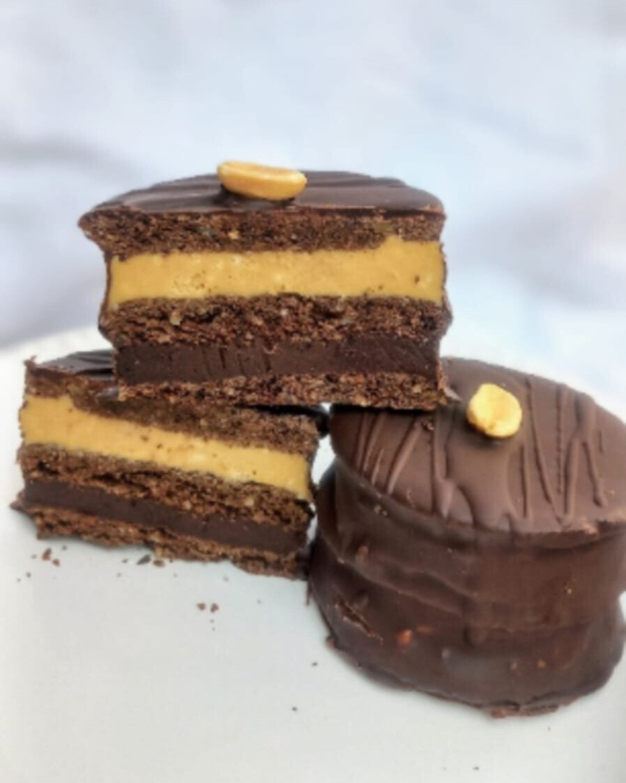 Alfajor keto triple mani